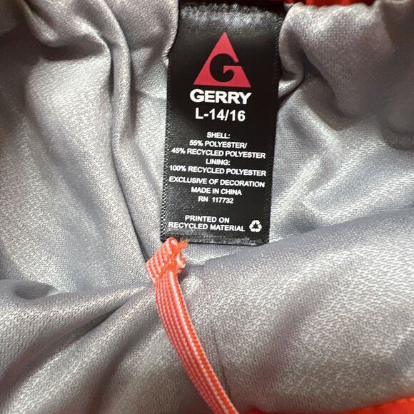New With Tag Gerry Swim Shorts Trunks 14-17 L Elastic Waist Beach Lake Ocean - Picture 3 of 5